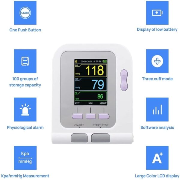 CONTEC08A-VET Digital Blood Pressure Monitor – 32% OFF! - Image 7