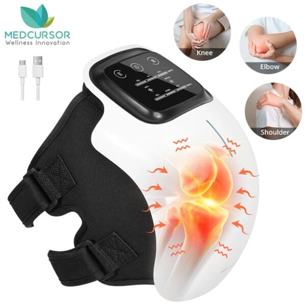 Experience Ultimate Knee Pain Relief with Medcursor Heated Knee Massager