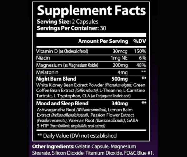 NightTimeTrim : Fat Burner | Wikihealthia - Image 3