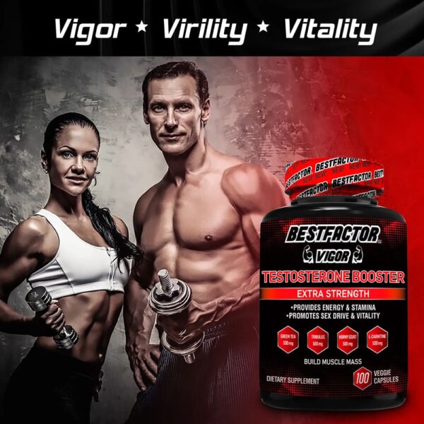 Boost Your Vitality with BestFactor Testosterone Booster for Men - Image 4