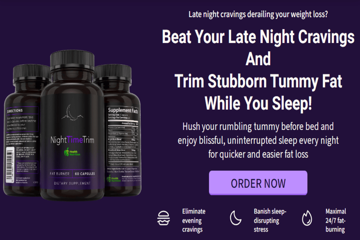 NightTimeTrim — Your 24/7 Fat-Burning Sleep Ally 🔥