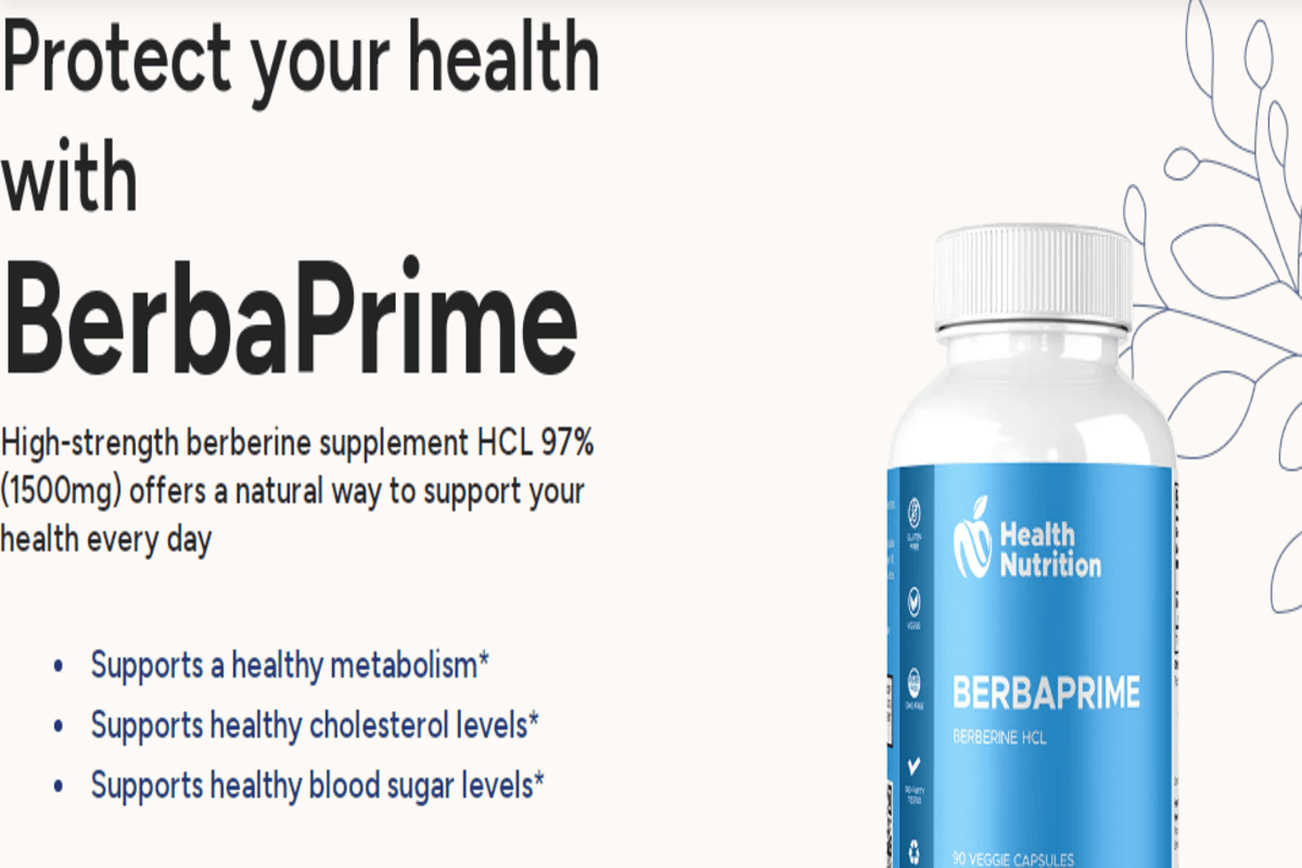 Reclaim Control of Your Health with BerbaPrime – Nature’s Powerhouse for Blood Sugar, Cholesterol & Metabolism