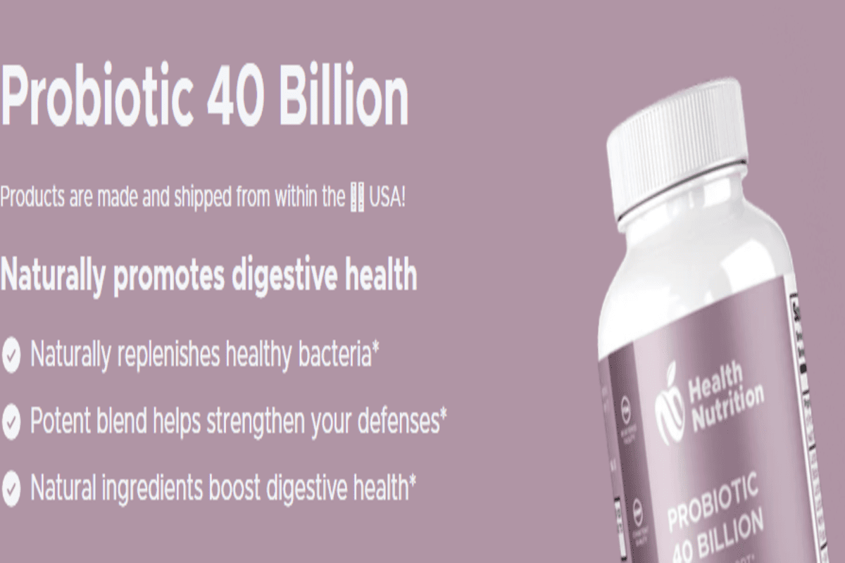 Transform Your Gut Health with Probiotic 40 Billion – The Natural Way to Feel Your Best